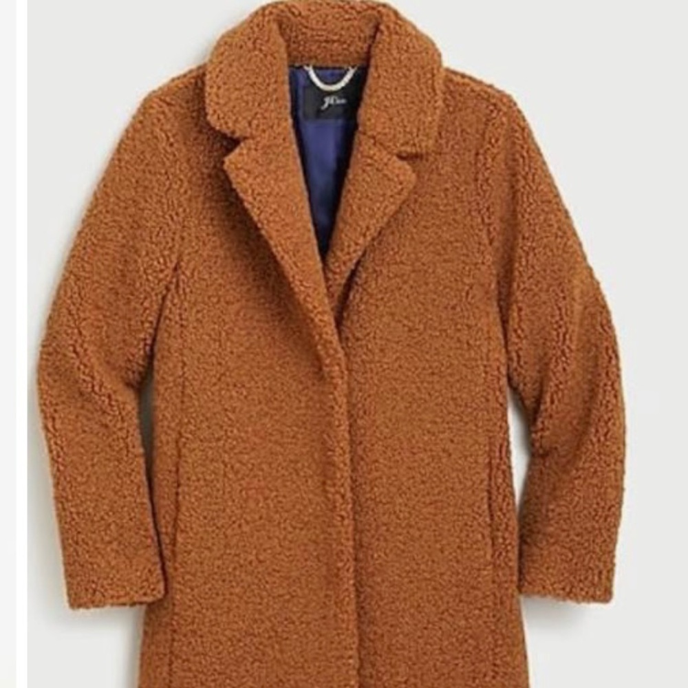 J.crew teddy coat